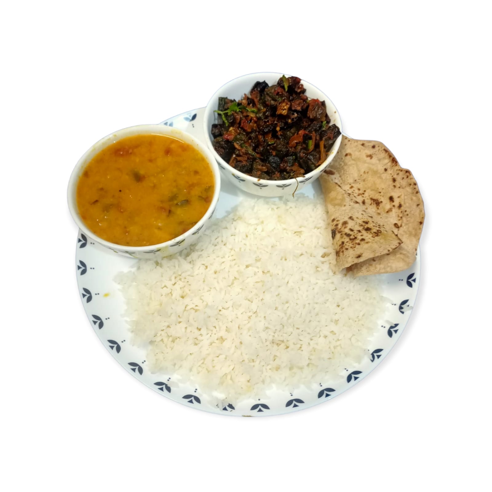 Bhindi with Tuvar Dal